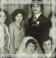Svadba Pavla Trstenského a Márie Trstenskej rod. Strapcovej, Chlebnice 21.10.1979