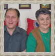 Synovia Ján Trstenský (nar.1964) s bratom Jozefom (nar. 2.3. 1942) a jeho manželkou, apríl 2005